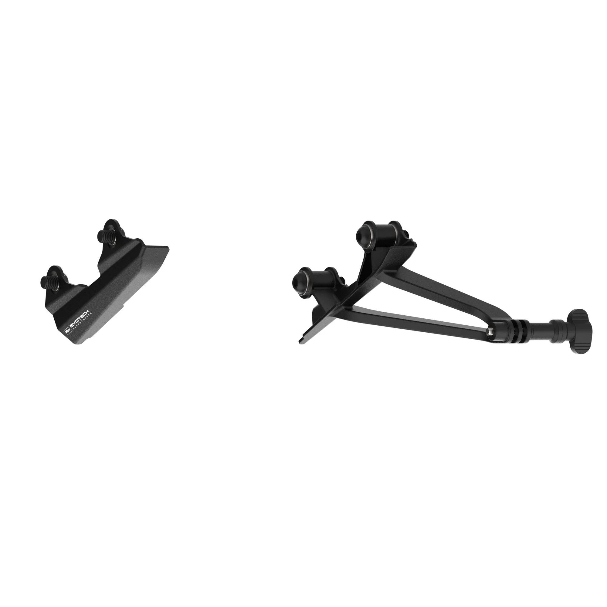 Evotech Footpeg Rear facing Action Camera / Pillion Peg Cover Mount (Right-hand Side) - Triumph Street Triple 765 R (2023+) - Image 13