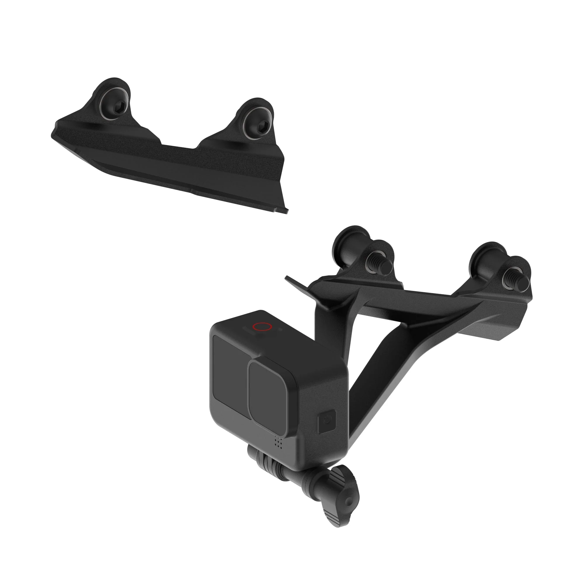 Evotech Footpeg Rear Facing Action Camera / Pillion Peg Cover Mount (Right-hand Side) - Triumph Street Triple 765 RS (2023+) - Image 2