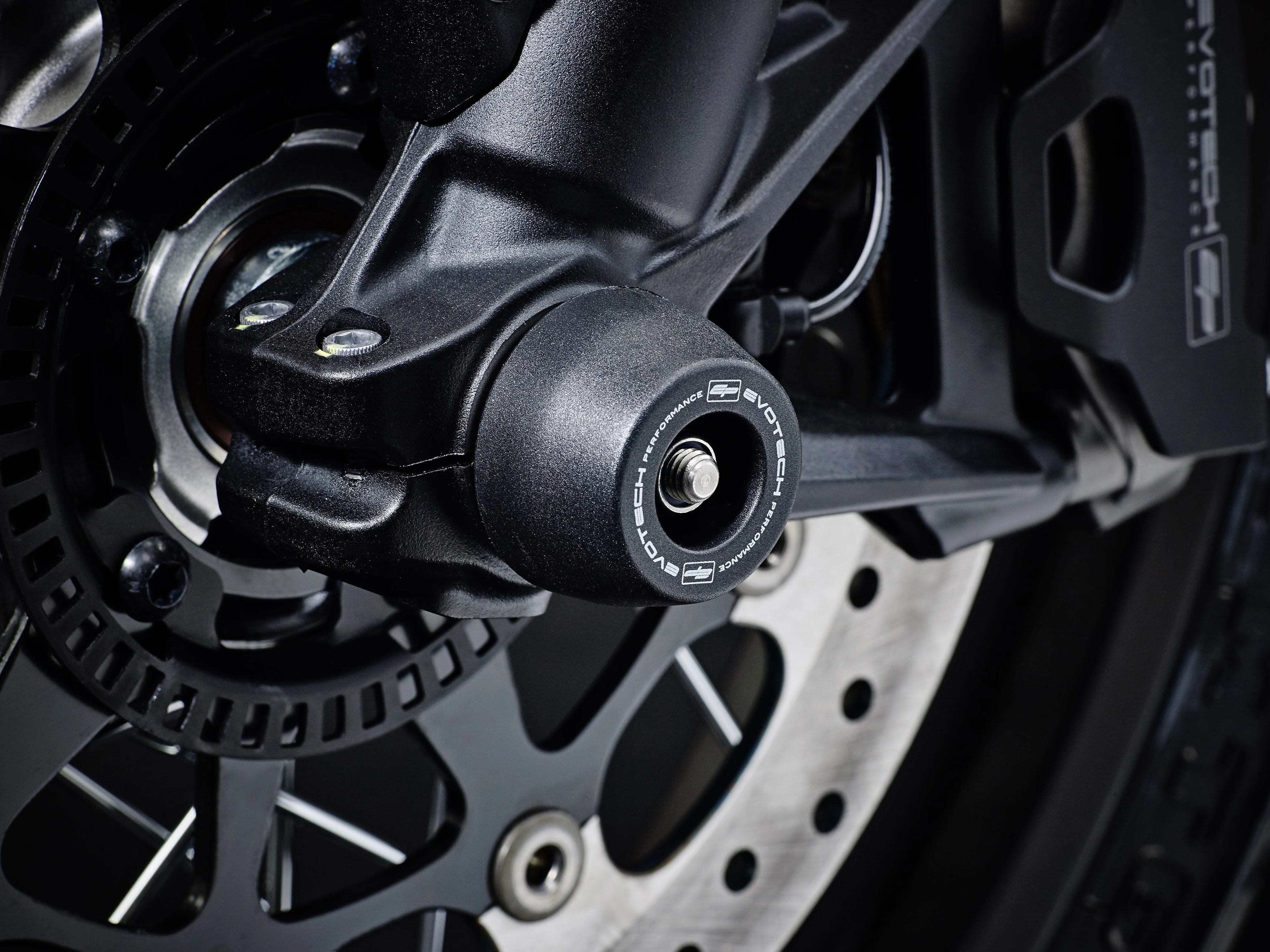 Evotech Front Spindle Bobbins - Ducati Scrambler Icon (2023+) - Image 3