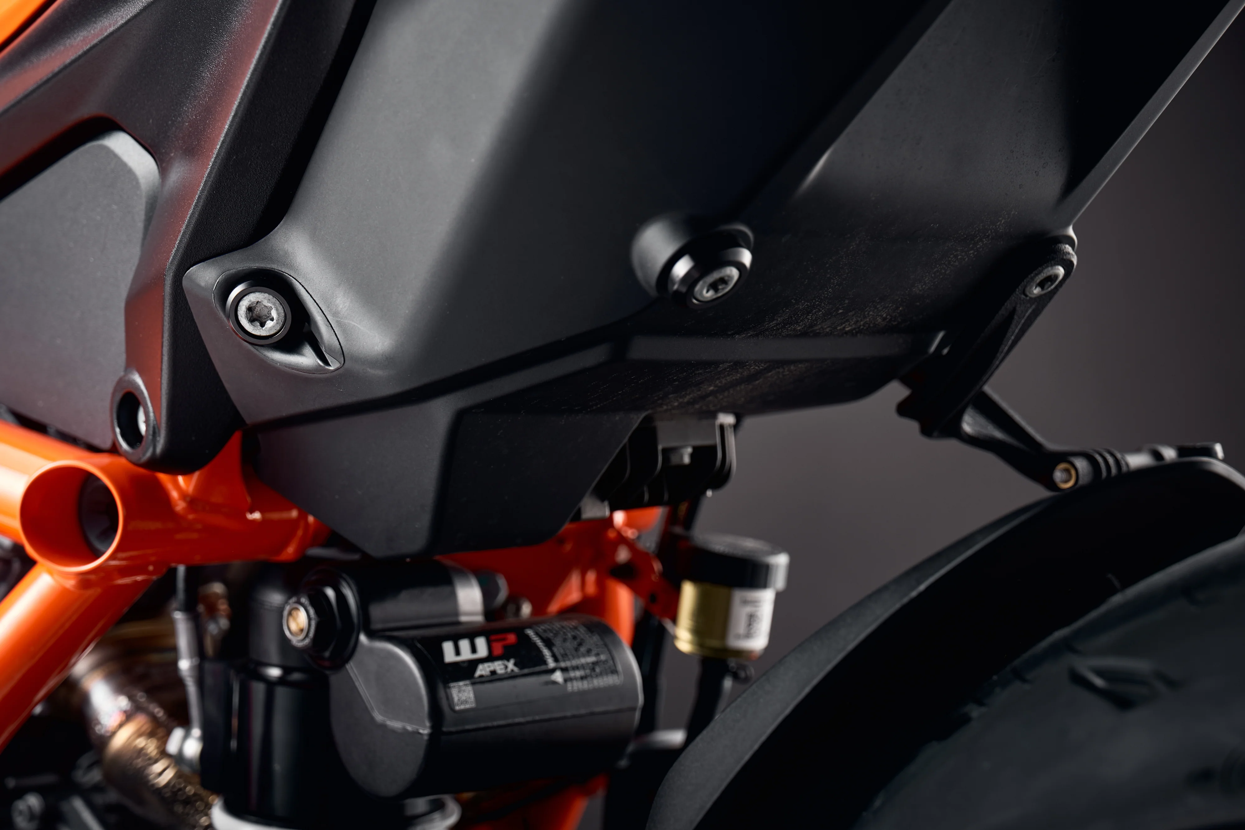 Evotech KTM 1390 Super Duke R Evo Pillion Footpeg Removal Kit (2024+) - Image 3