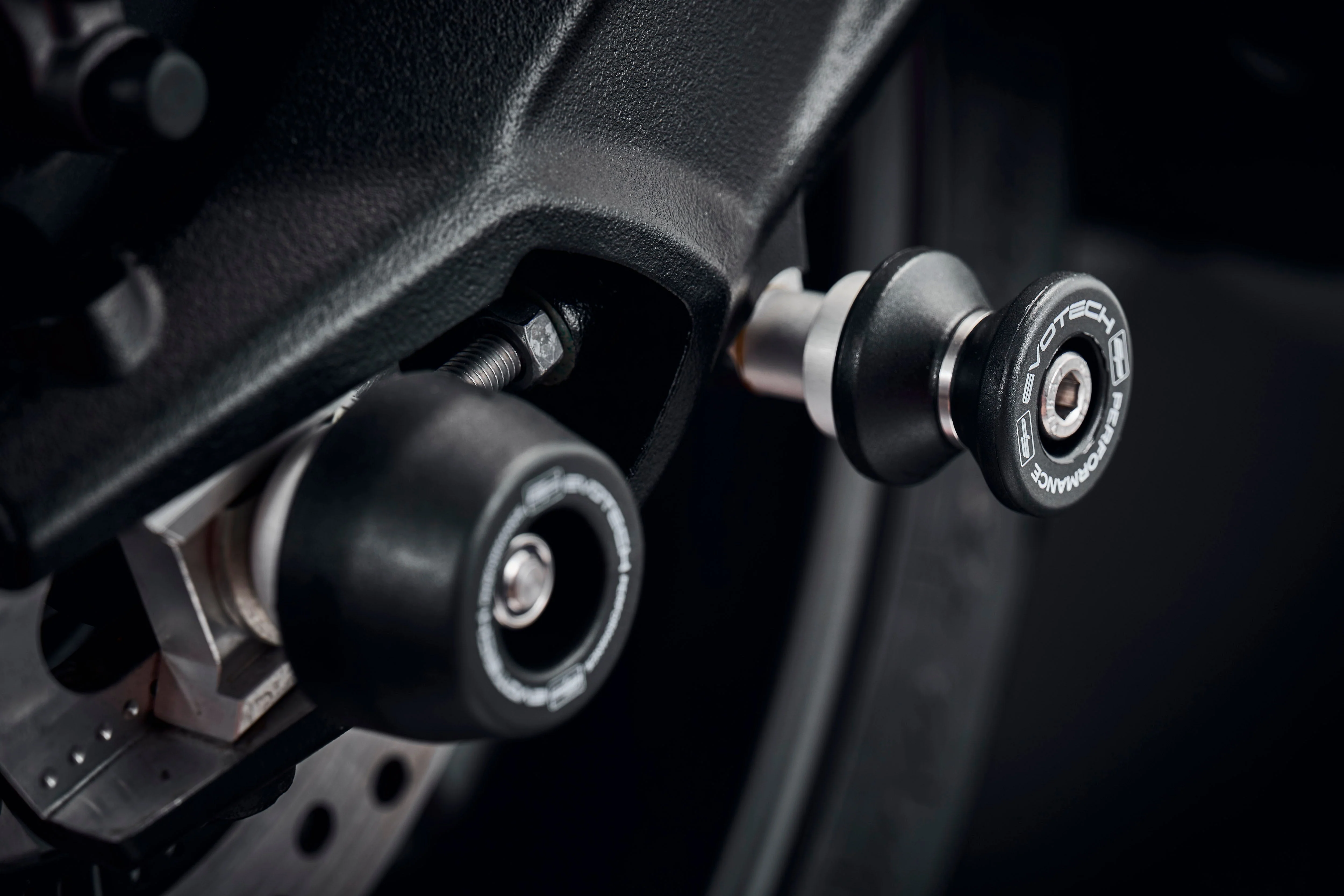 Evotech Paddock Stand Bobbins - Triumph Street Triple 765 R (2023+) - Image 5