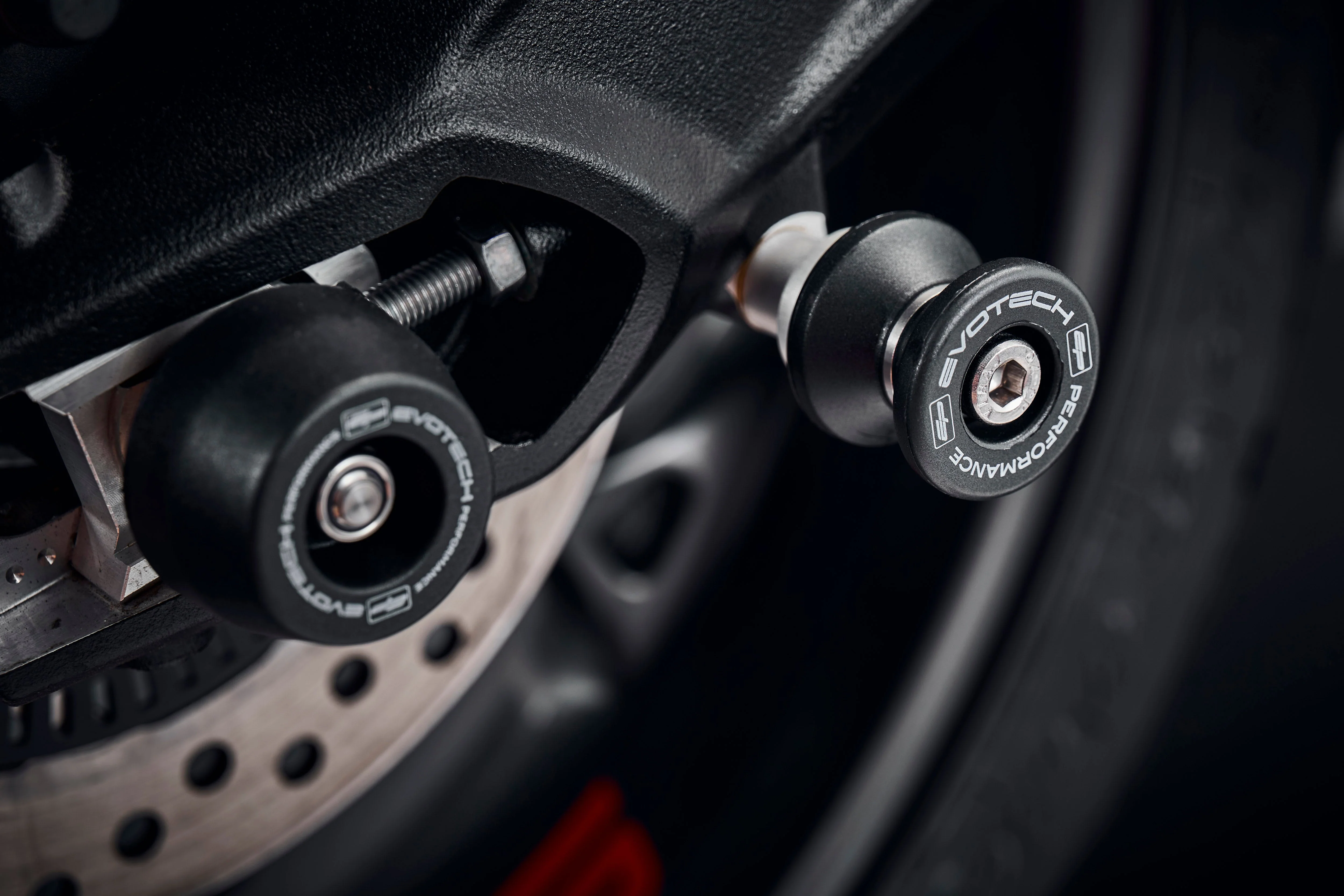 Evotech Paddock Stand Bobbins - Triumph Street Triple 765 R (2023+) - Image 6