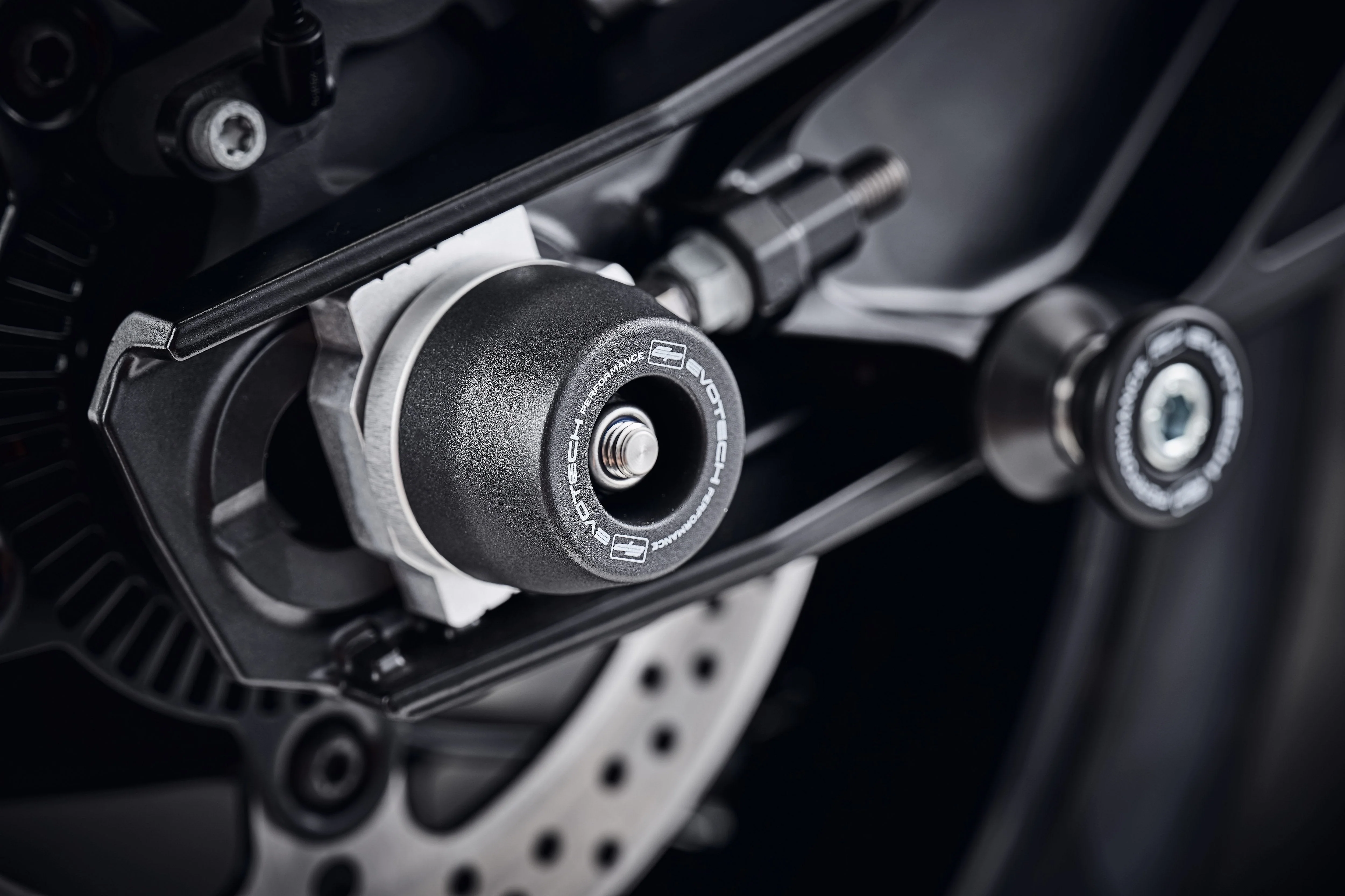 Evotech Rear Spindle Bobbins - KTM 790 Duke (2023+) - Image 3
