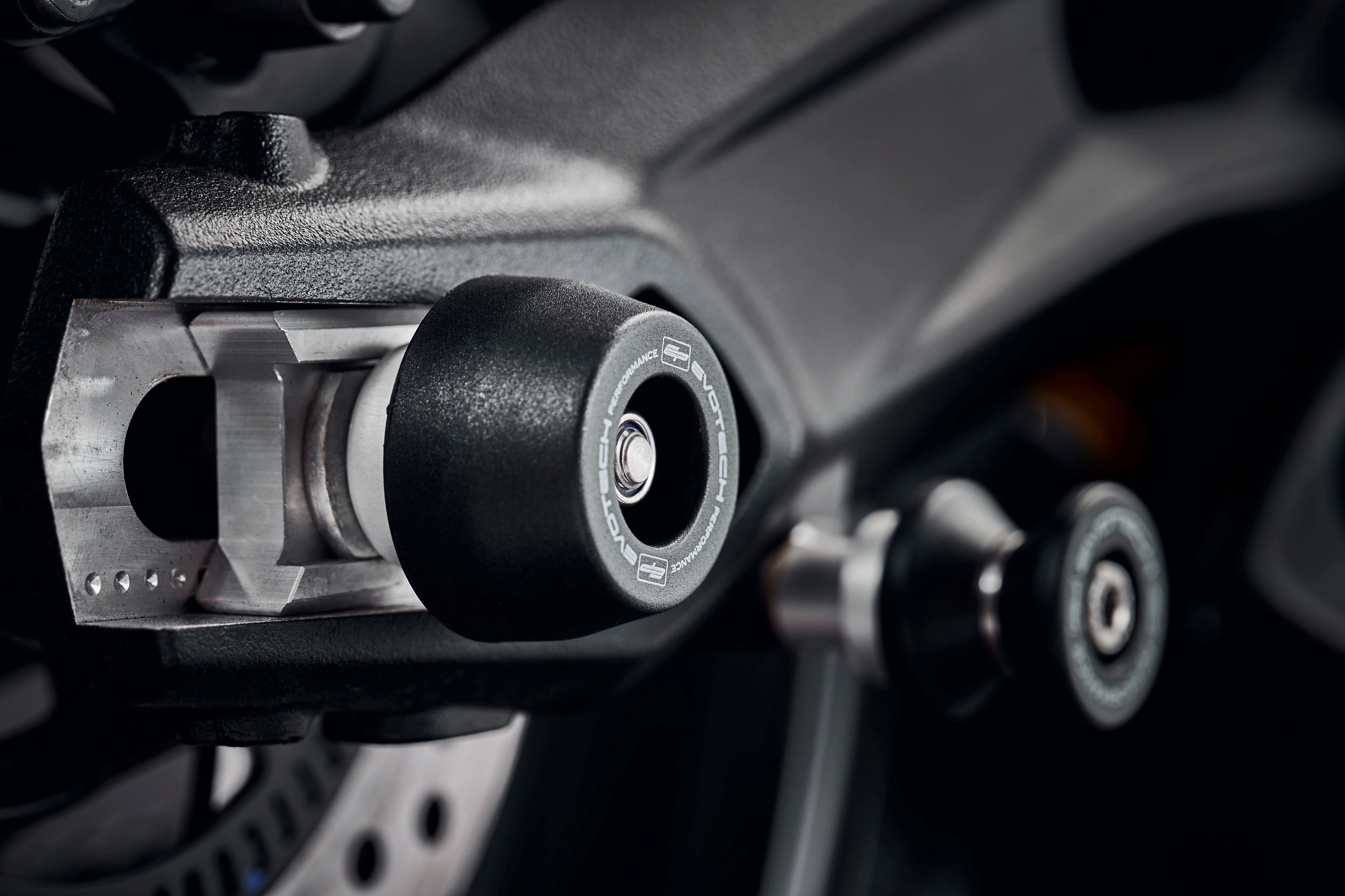Evotech Rear Spindle Bobbins - Triumph Street Triple 765 RS (2023+) - Image 6