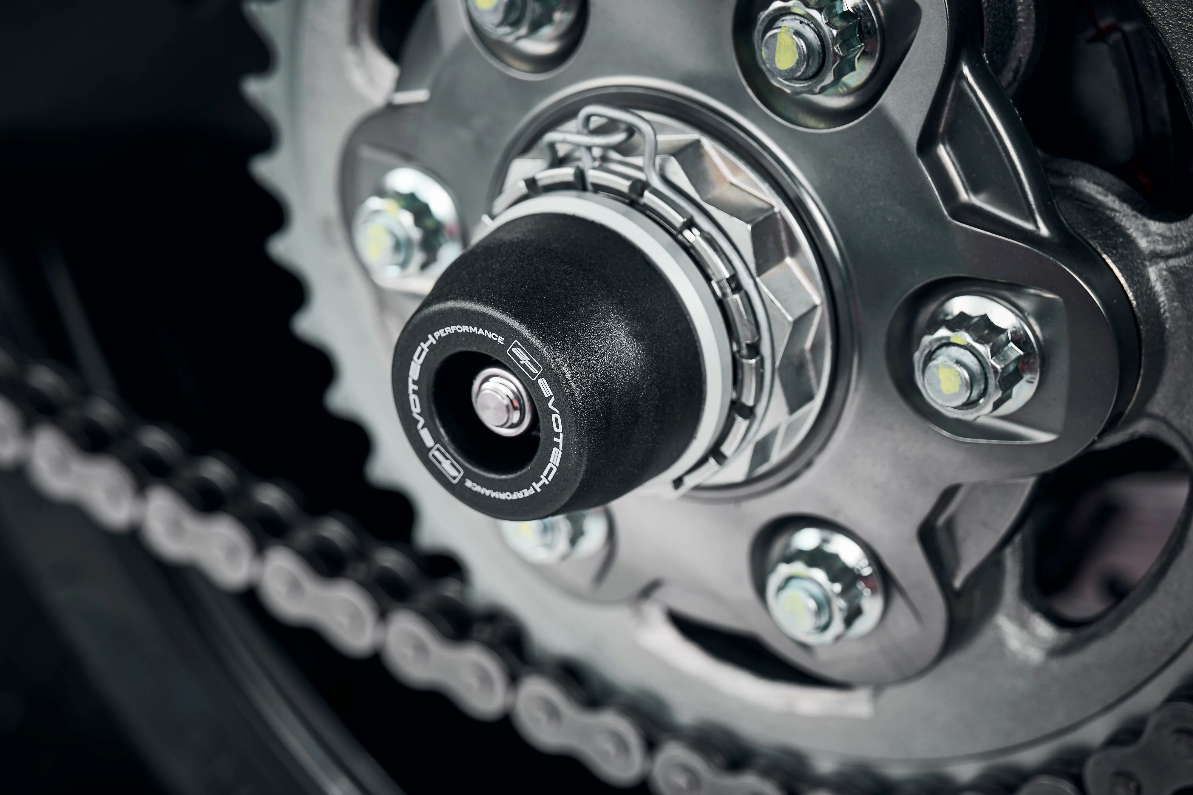 Evotech Spindle Bobbins Kit - Ducati Diavel V4 (2023+) - Image 3