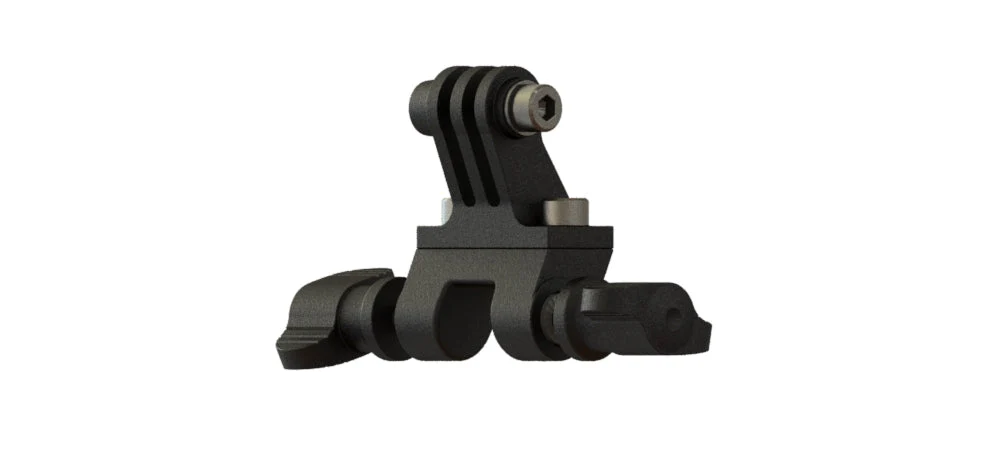 Evotech Action / Dash Cam Sat Nav Mount - Triumph Tiger 900 GT Aragon Edition (2023) - Image 3