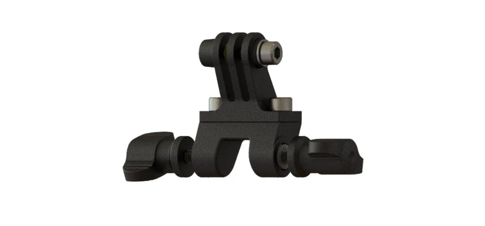 Evotech Action / Dash Cam Sat Nav Mount - Triumph Tiger 900 Rally Aragon Edition (2023) - Image 2