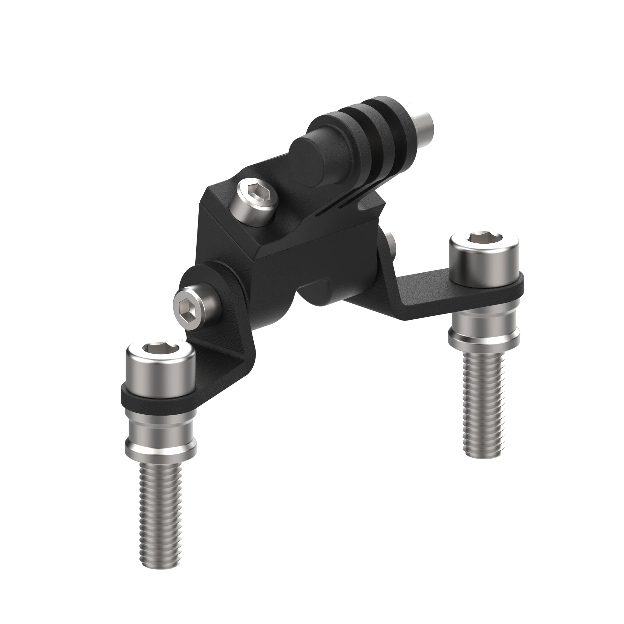 Evotech Action / Dash Cam Handlebar Clamp Sat Nav Mount - QJ Motor SRK 125 S (2025+)