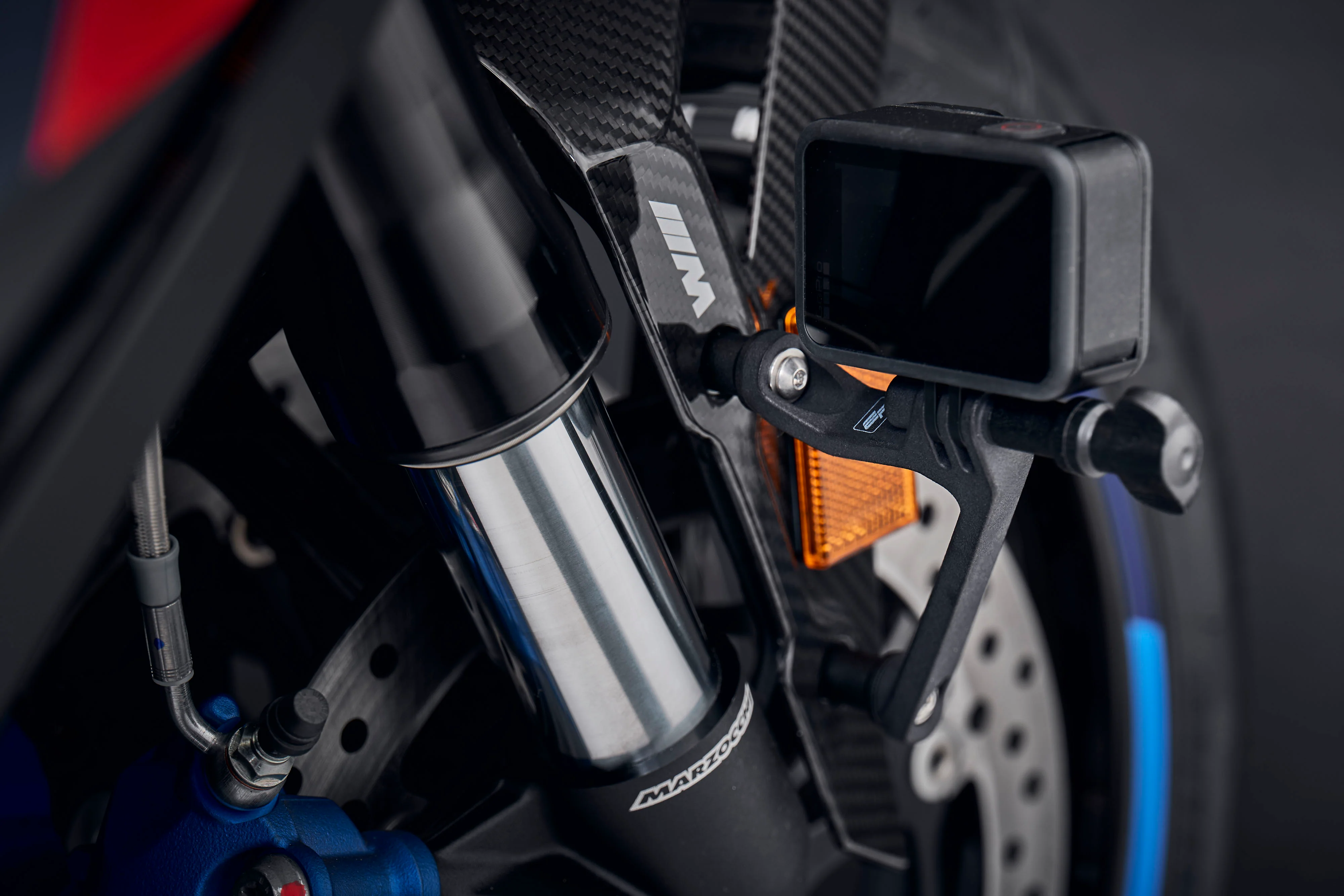 Evotech Action / Safety Camera Front Mudguard Mount - BMW S 1000 XR (2020 - 2023) - Image 3