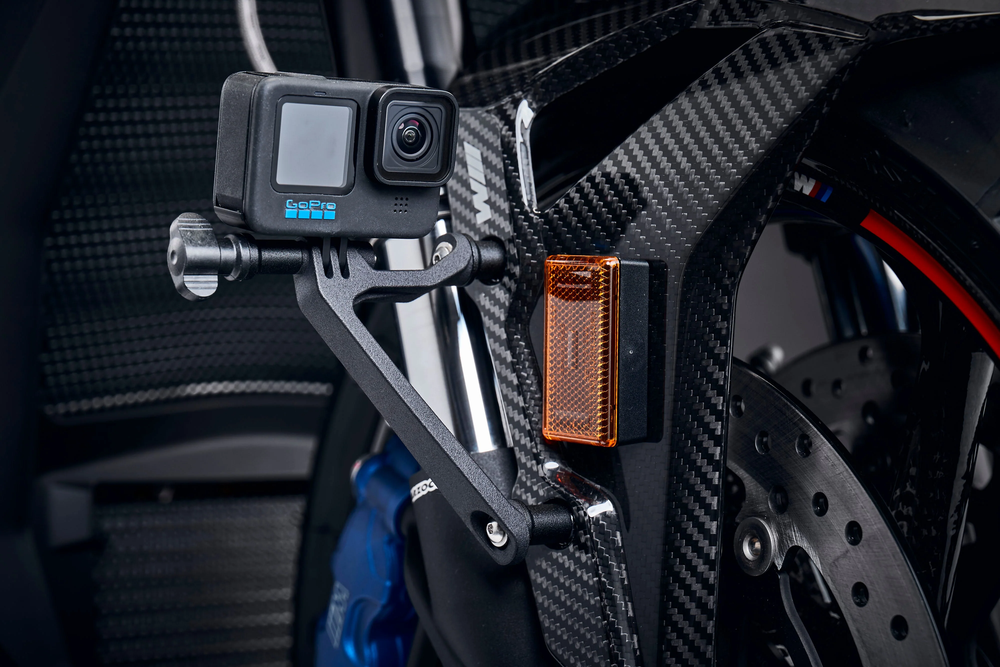 Evotech Action / Safety Camera Front Mudguard Mount - BMW S 1000 XR (2024+) - Image 2