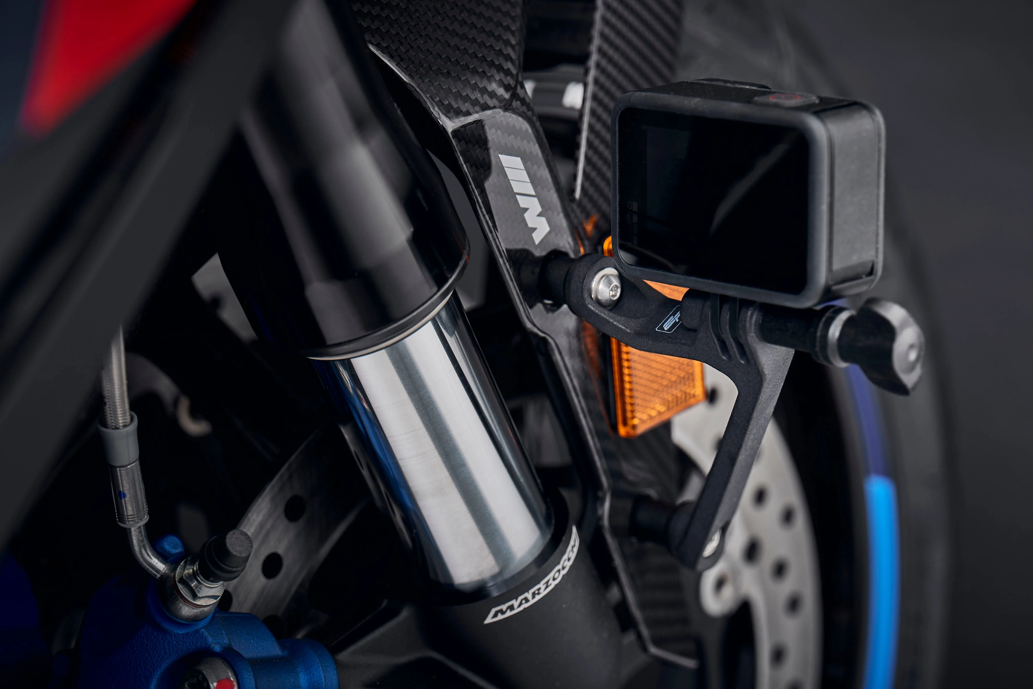 Evotech Action / Safety Camera Front Mudguard Mount - BMW S 1000 XR (2024+) - Image 3