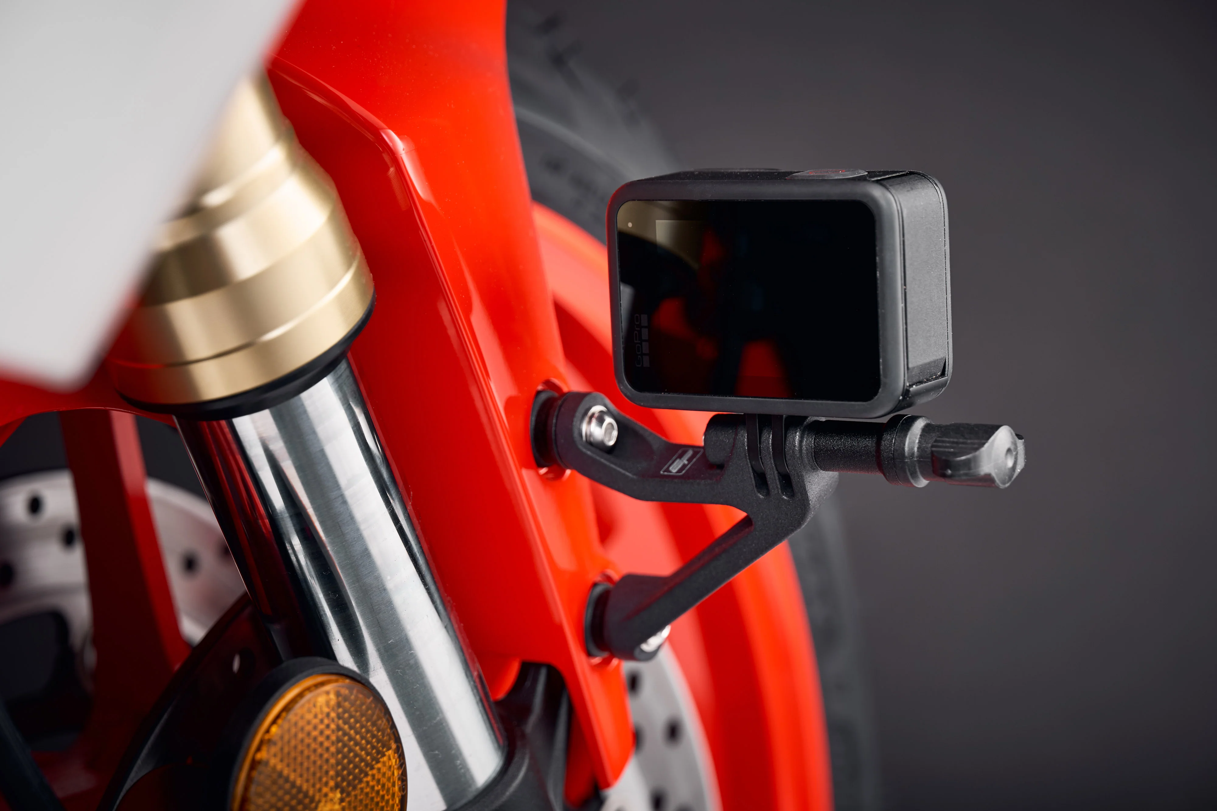 Evotech Action / Safety Camera Front Mudguard Mount - Yamaha YZF-R7 (2026+) - Image 4