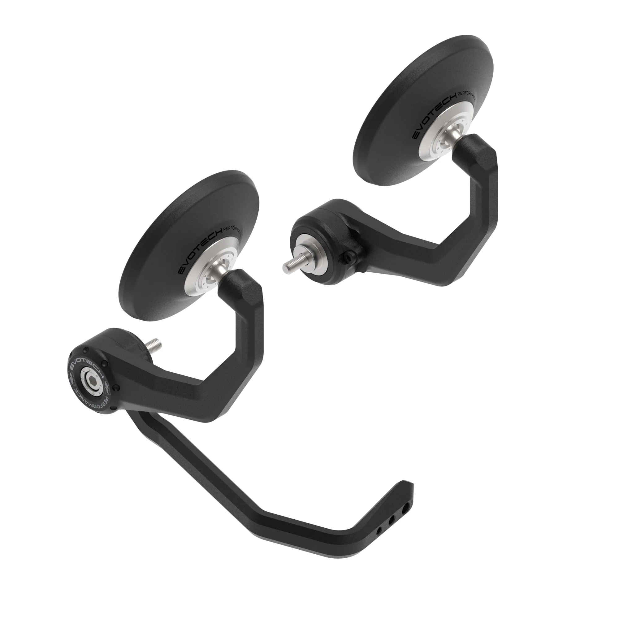 Evotech Bar End Mirrors / Brake Protector (Retro) - Husqvarna Svartpilen 200 (2020+)