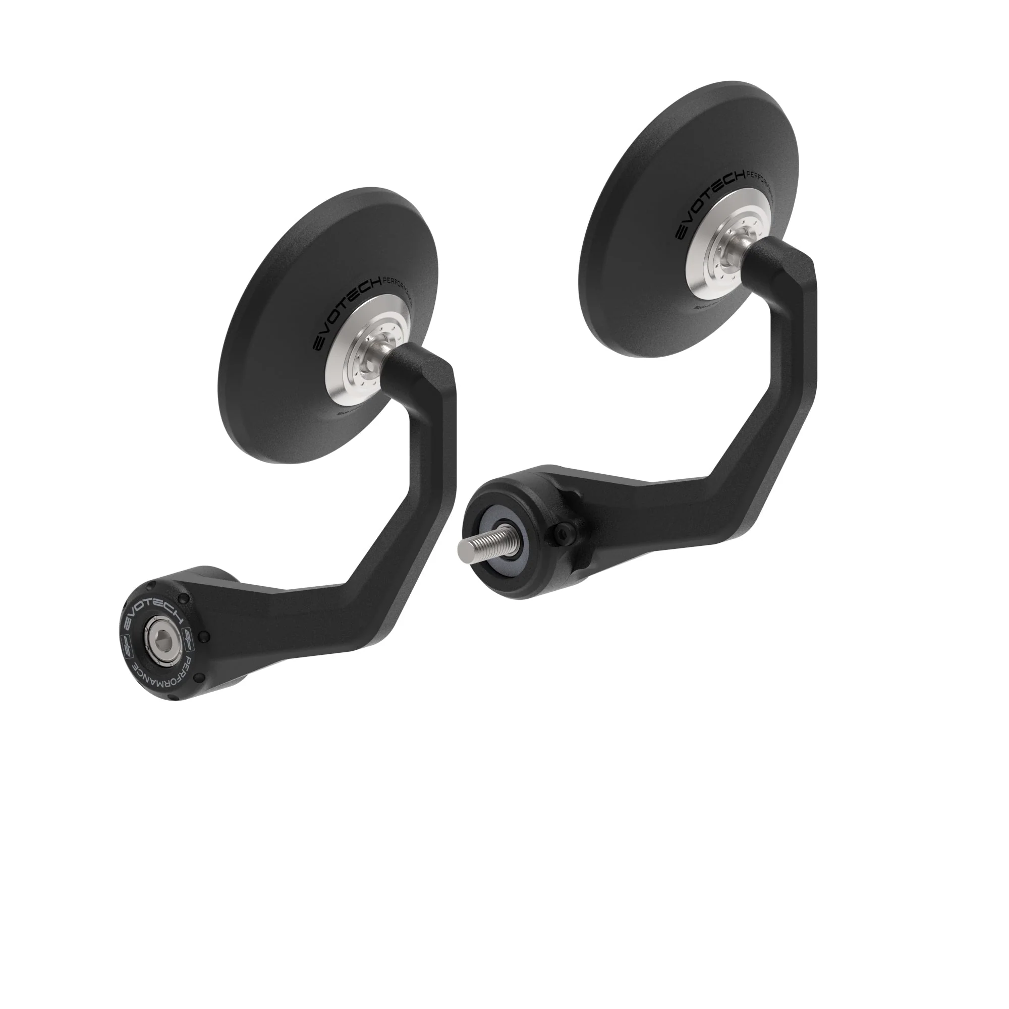 Evotech Bar End Mirrors (Retro) - Honda GB350S (2025+)