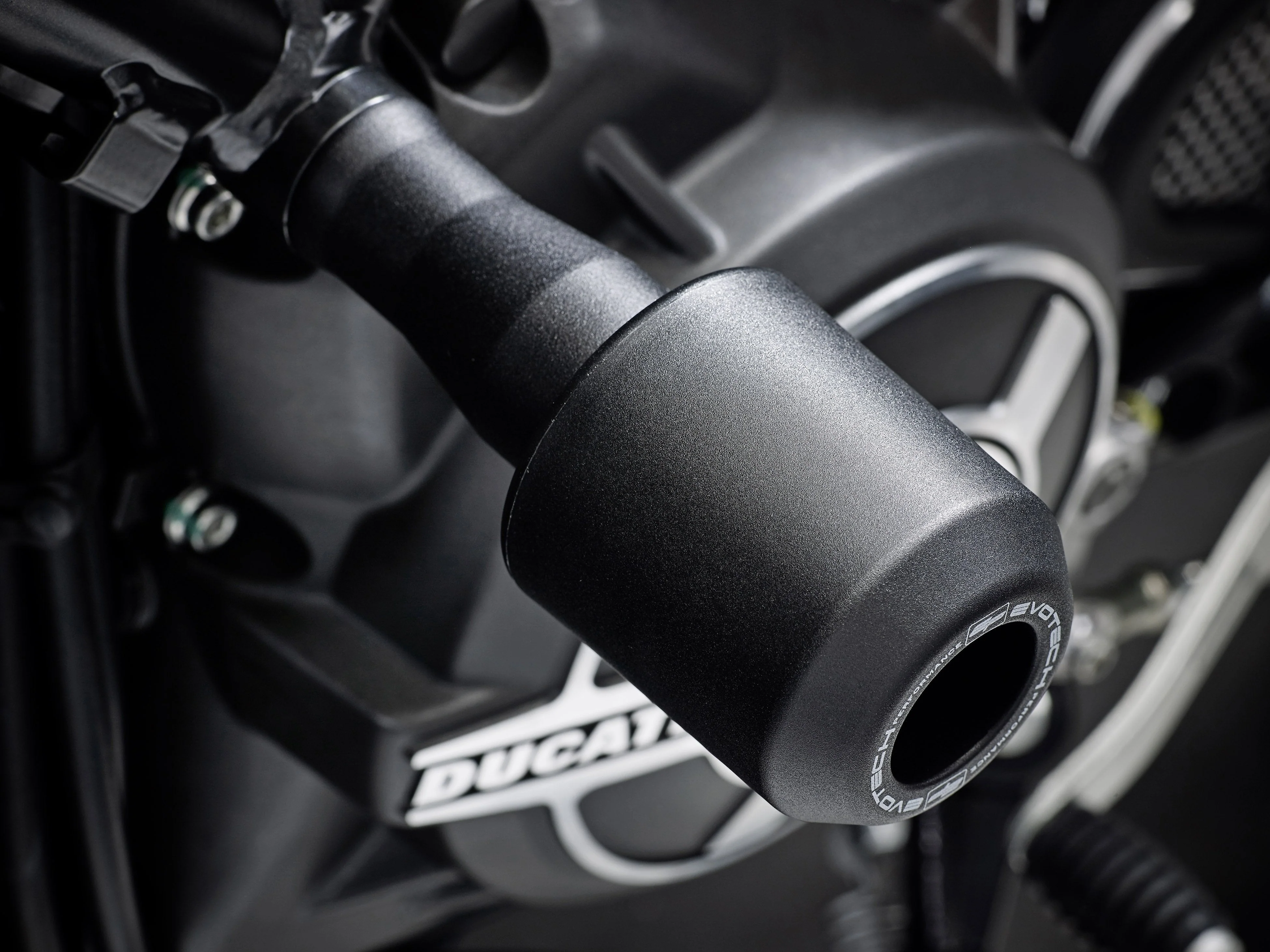 Evotech Crash Protection Bobbins - Ducati Scrambler Nightshift (2026+) - Image 4