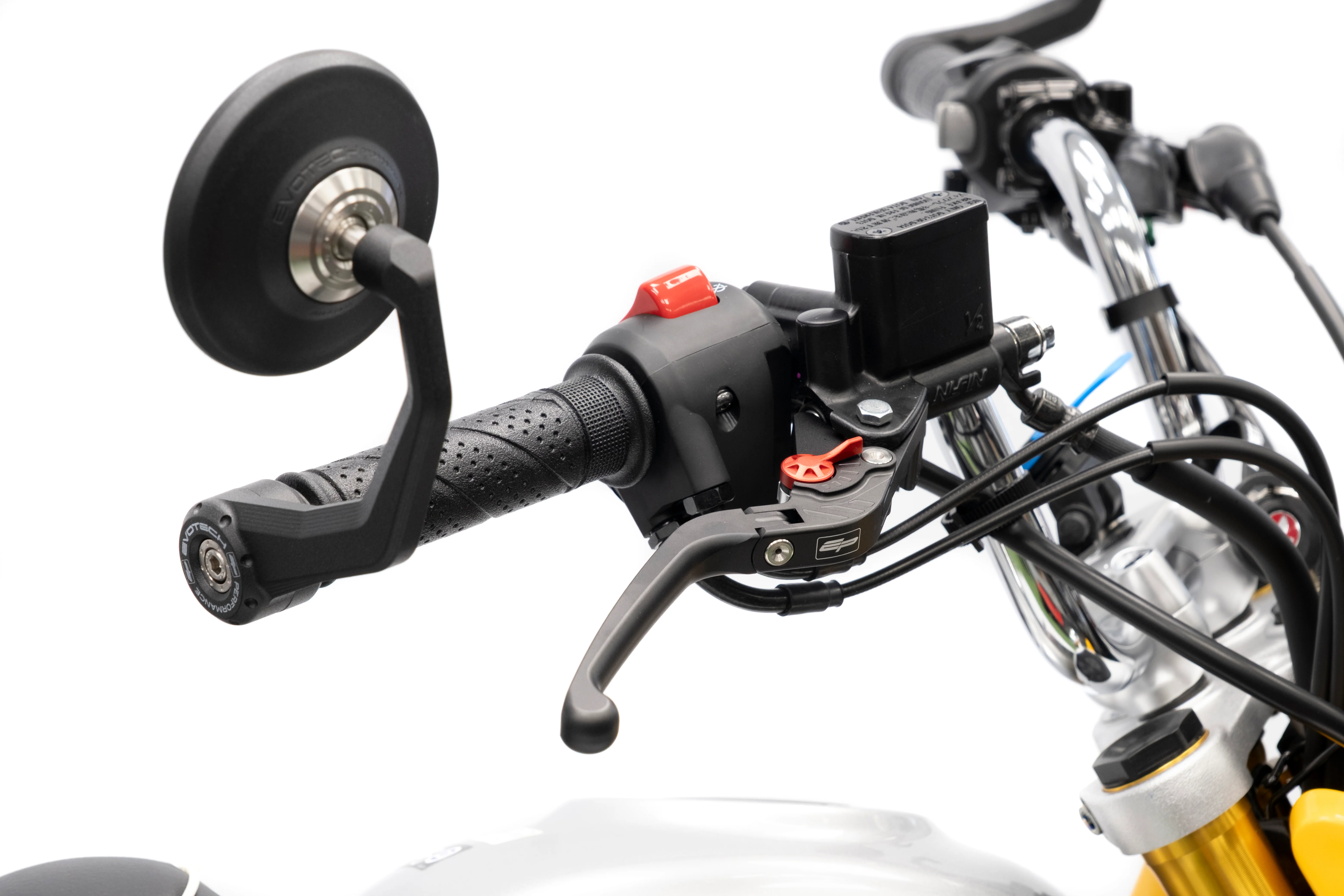 Evotech Evo Folding Clutch and Brake Lever Set - Honda Monkey 125 (2025+) - Image 3