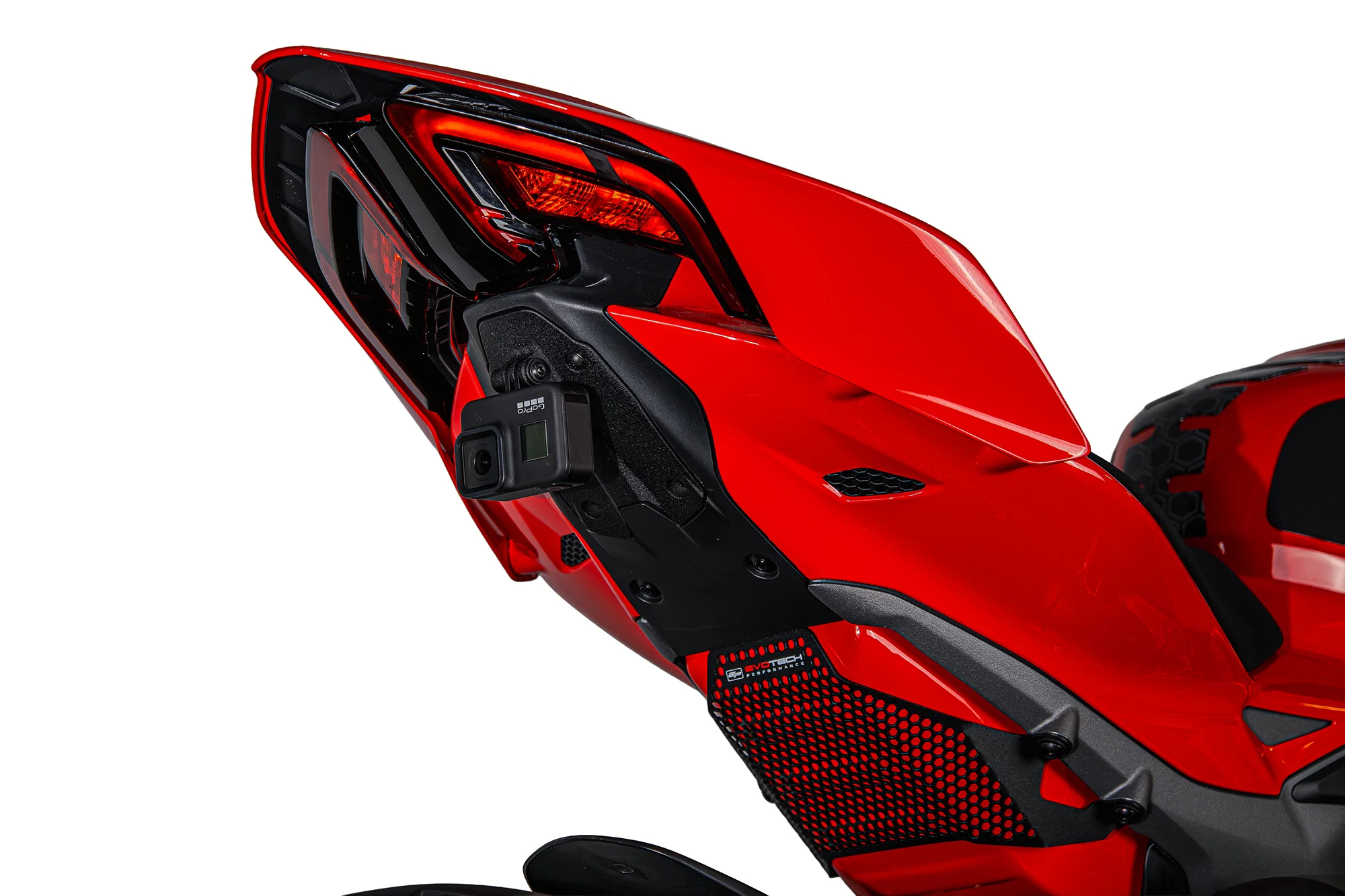 Evotech Rear Facing Action Camera Mount - Ducati Panigale V4 (2025+) - Image 7