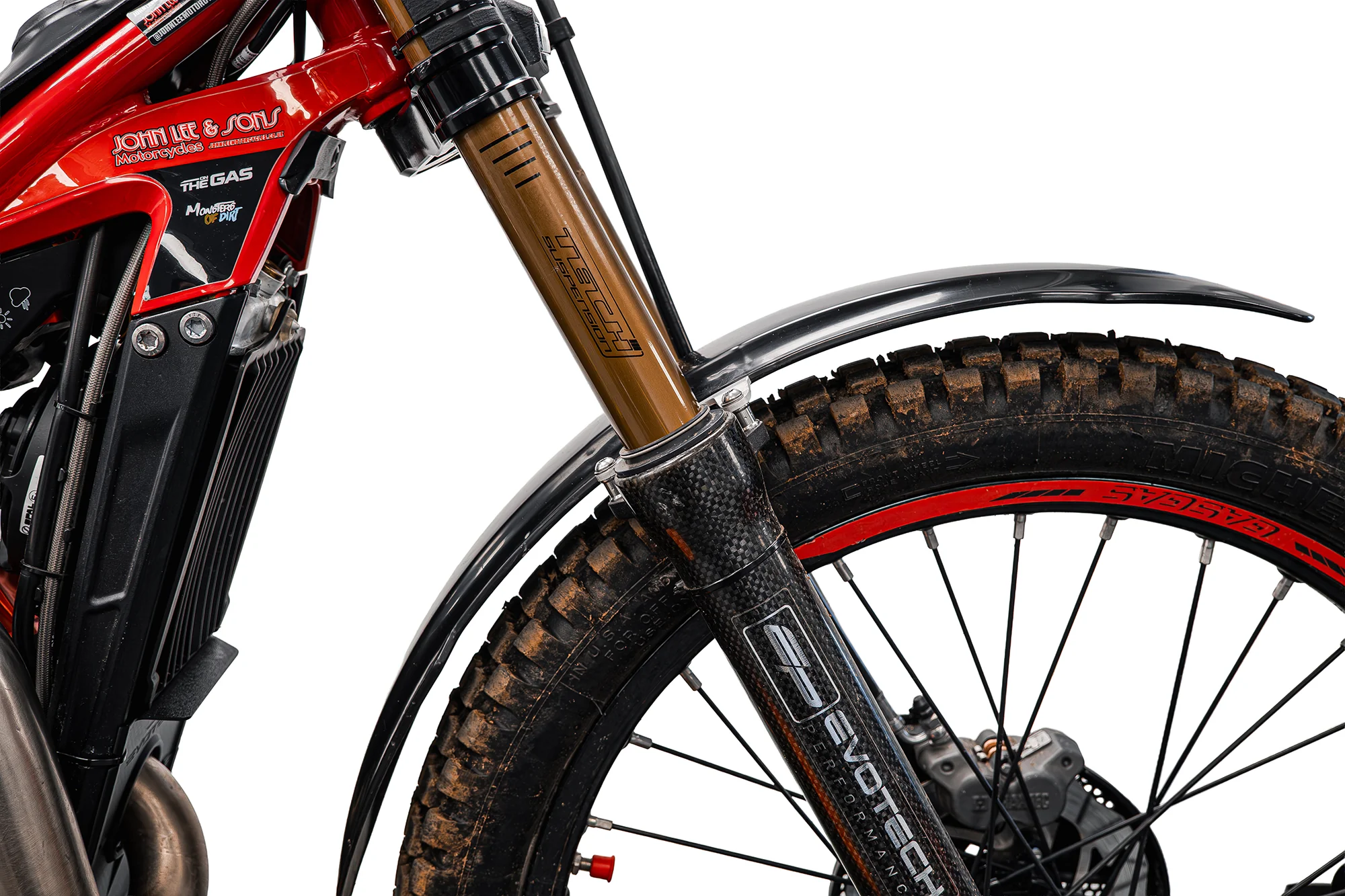 Evotech Front Mudguard Spacer Kit - Montesa Cota 4RT 260R (2017 - 2019) - Image 5