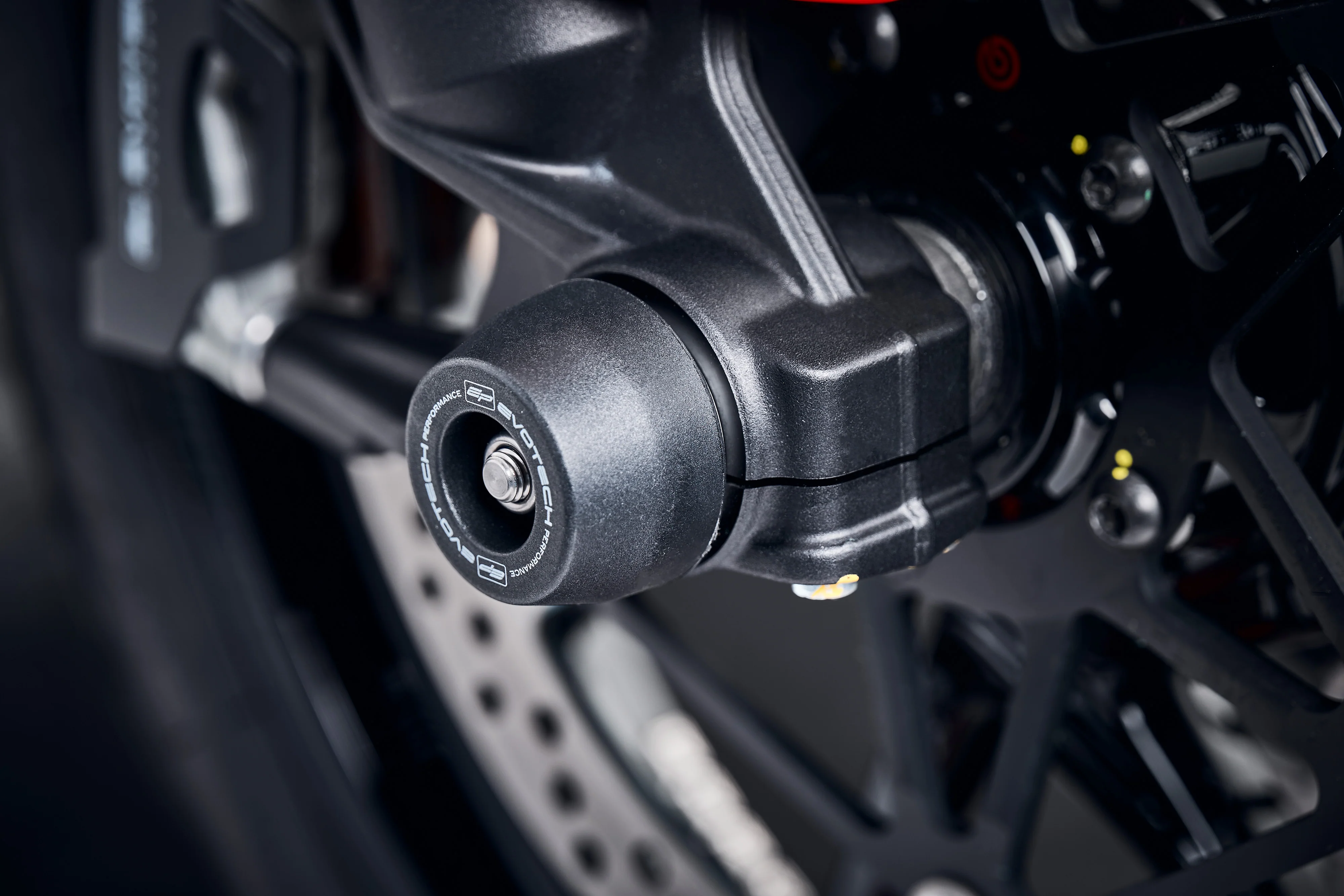 Evotech Front Spindle Bobbins - Ducati Multistrada V4 Rally 2023+ - Image 3