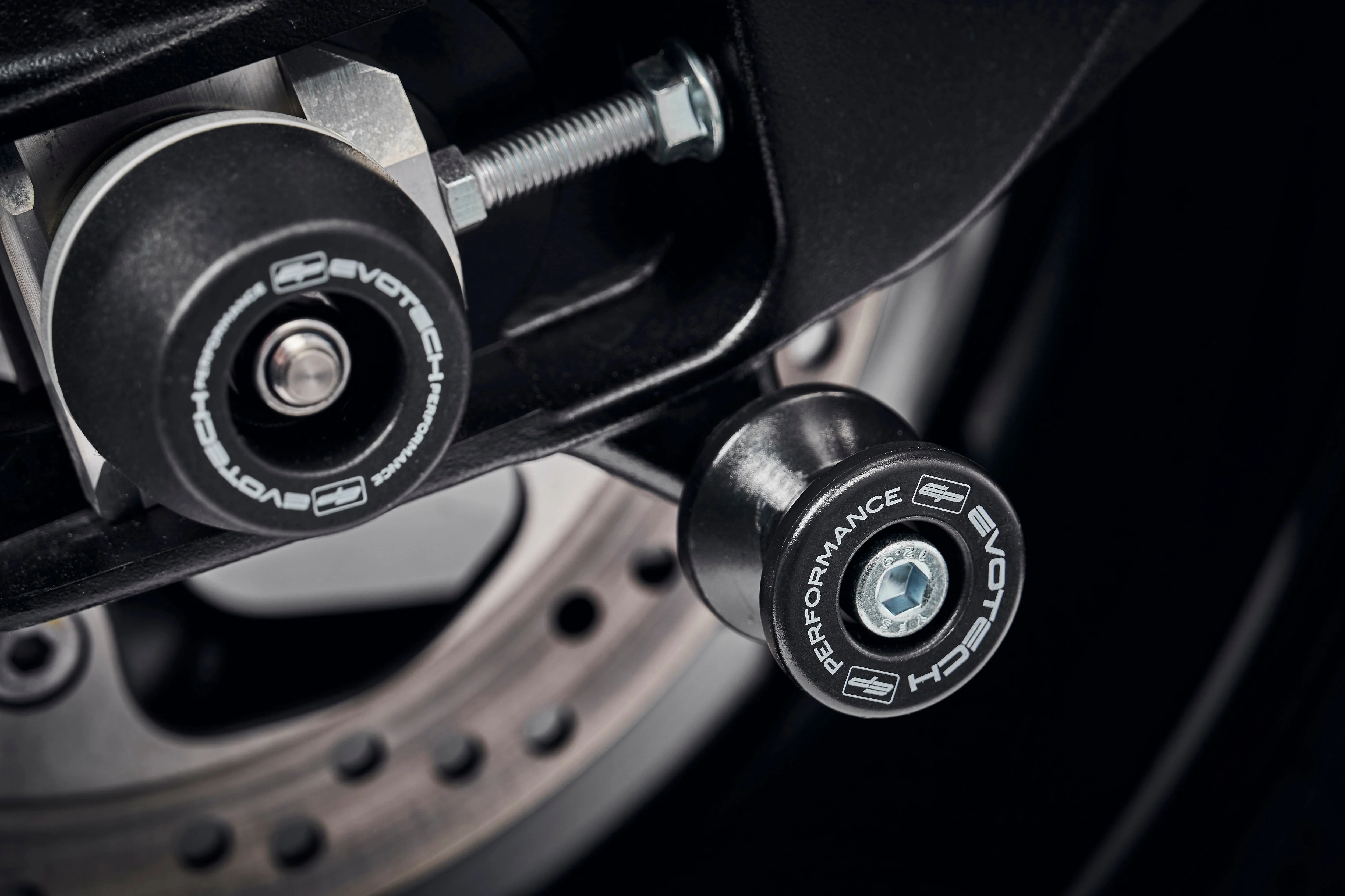 Evotech Paddock Stand Bobbins - Triumph Bobber (2017+) - Image 2