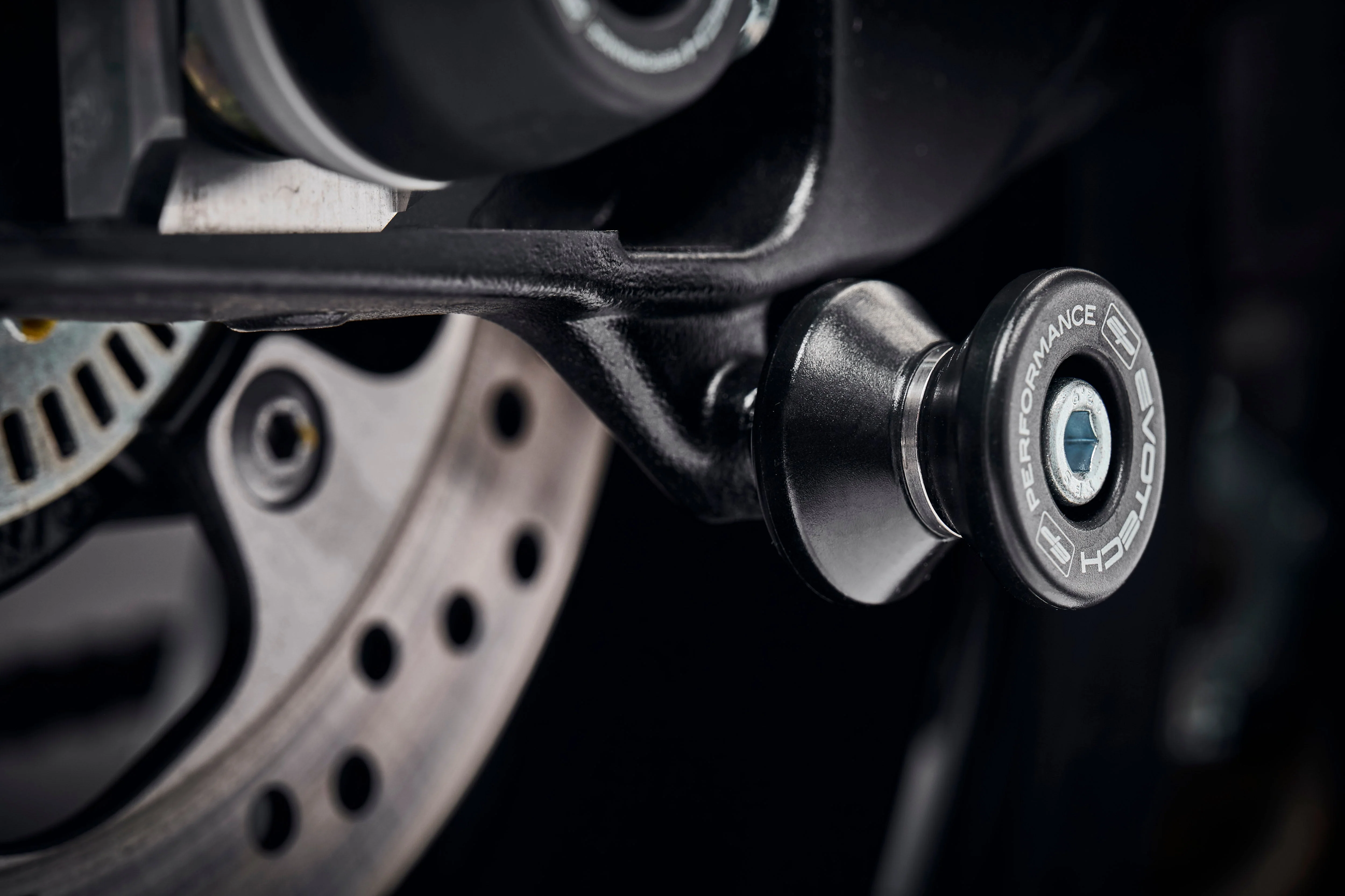 Evotech Paddock Stand Bobbins - Triumph Bobber (2017+) - Image 3