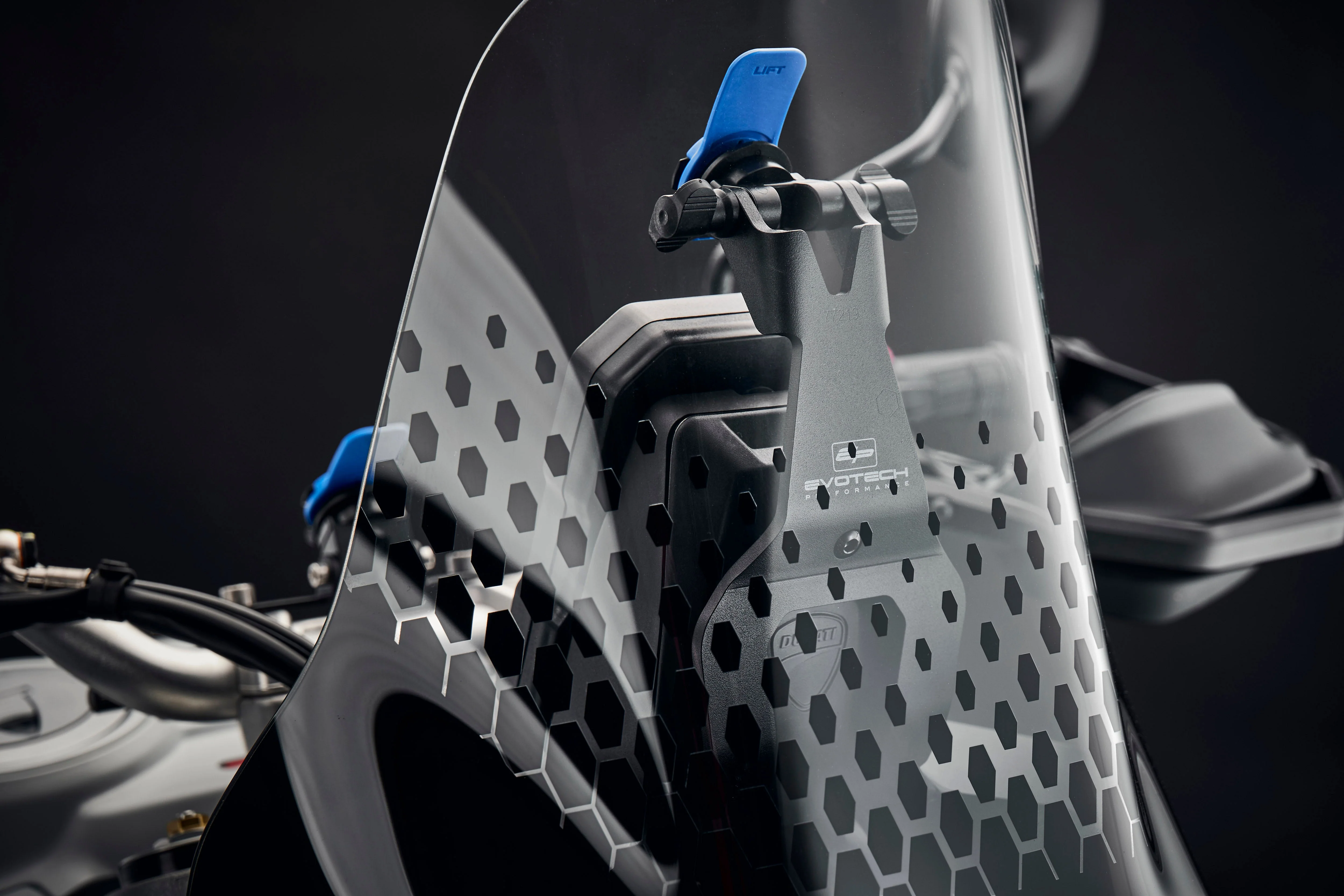 Evotech Quad Lock Compatible Mount - Ducati DesertX Rally (2024+) - Image 3