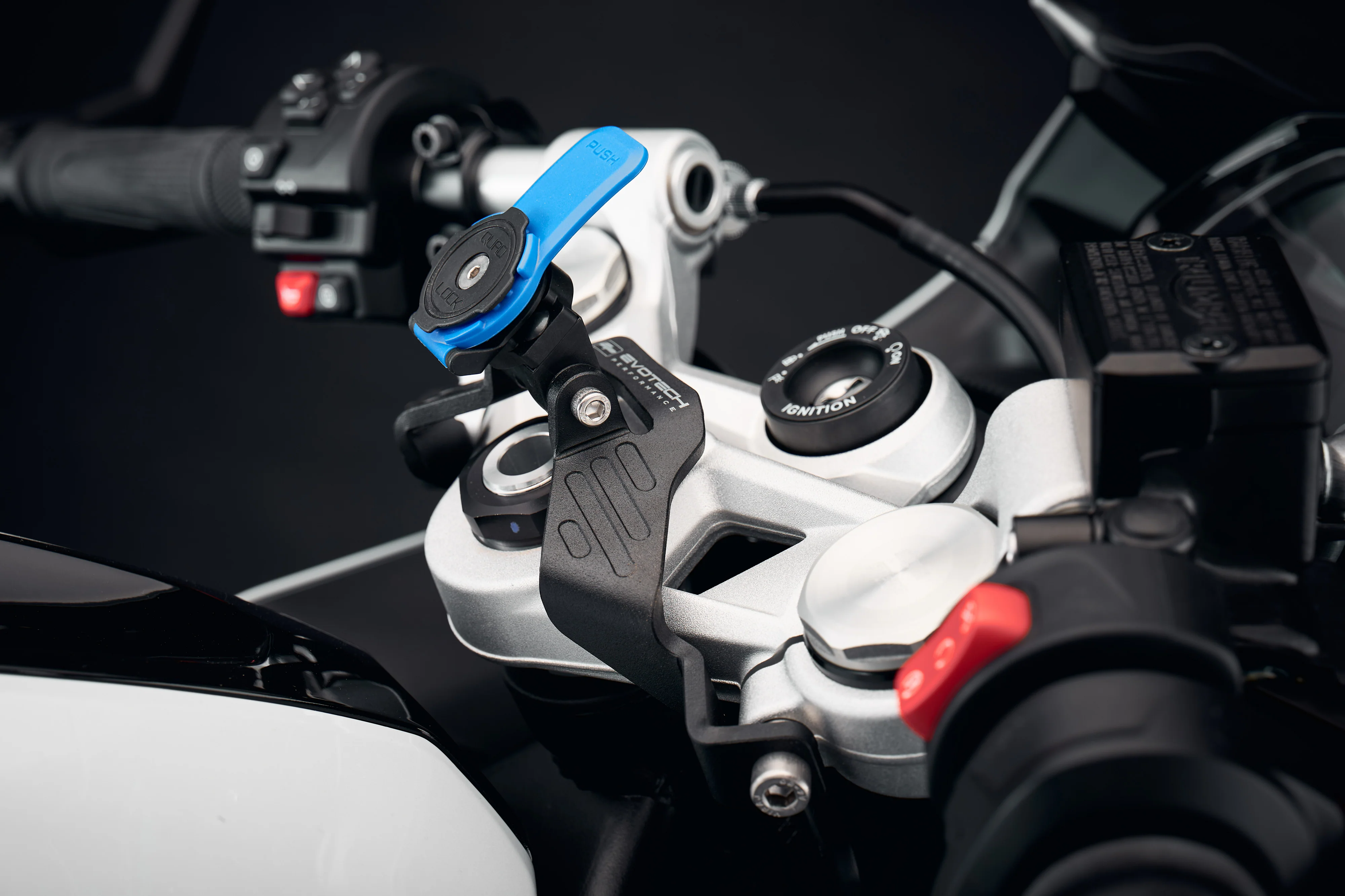 Evotech Quad Lock Compatible Mount - Triumph Daytona 660 (2024+) - Image 3