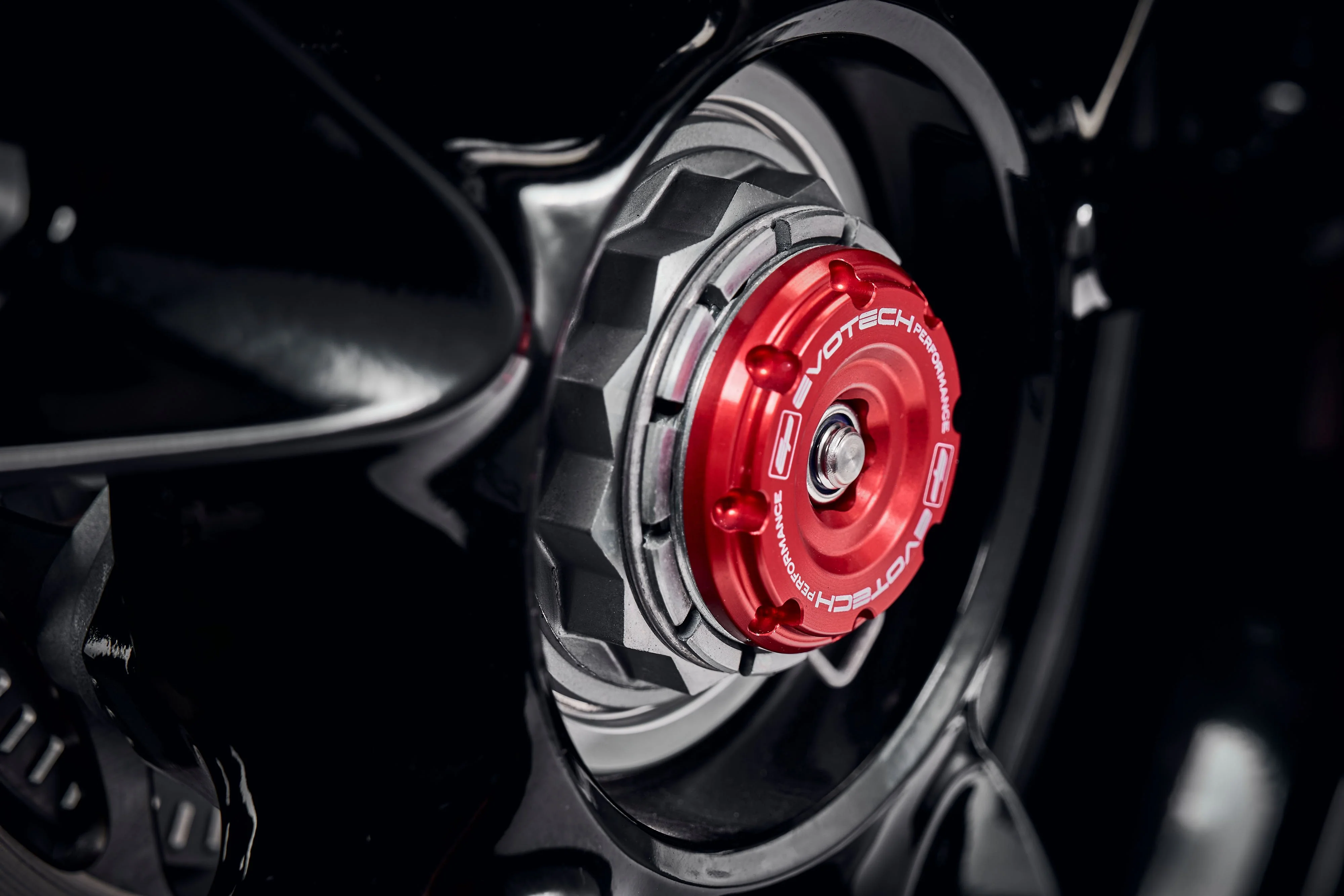 Evotech Rear Spindle Bobbins - Triumph Speed Triple 1200 RS (2025+) - Image 6
