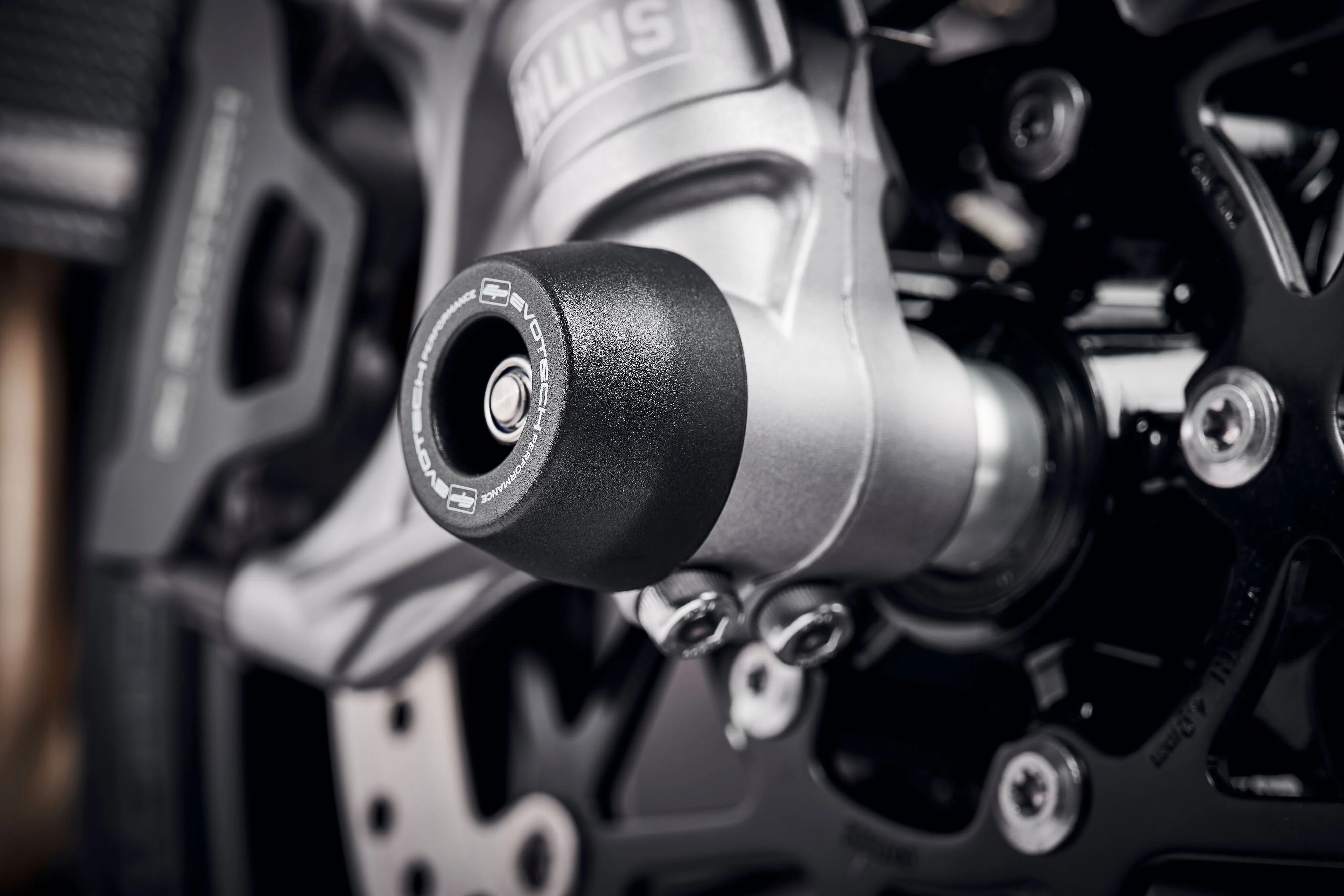 Evotech Spindle Bobbins Kit - Triumph Speed Triple 1200 RS (2025+) - Image 4